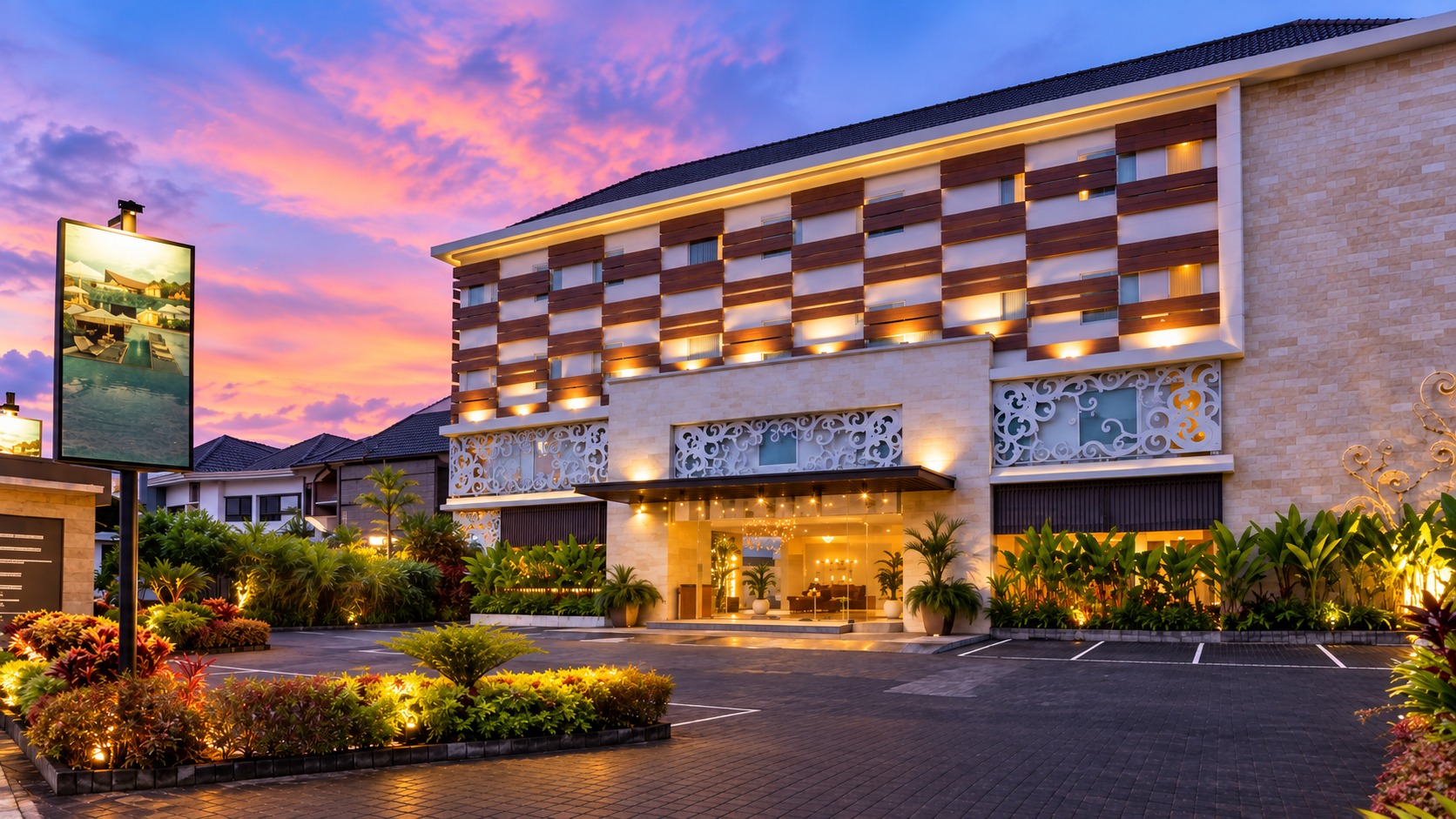 Exterior image for confidential Kuta hotel opportunity